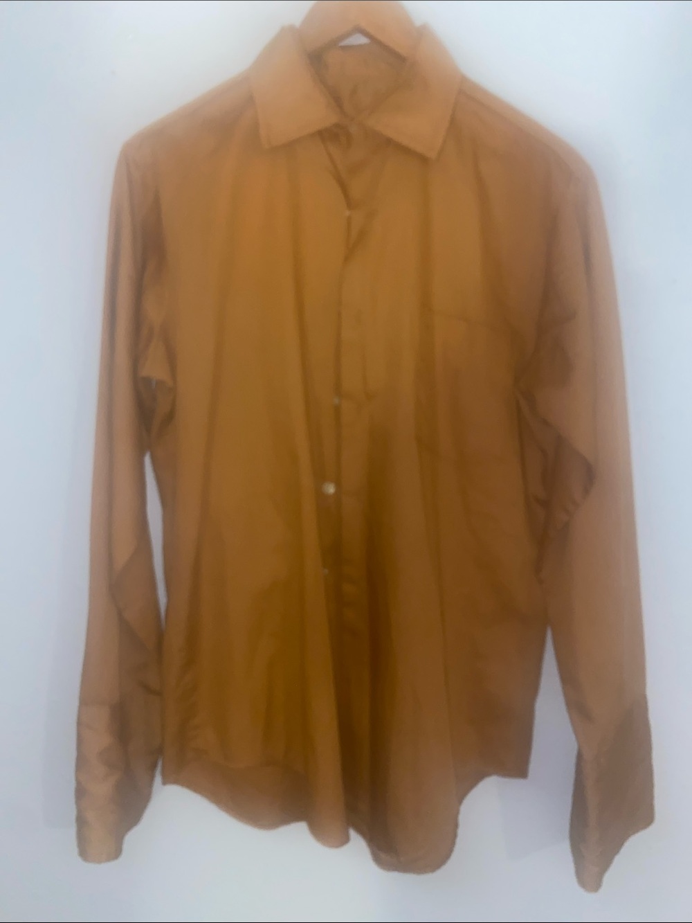 vintage brown, long sleeve button up